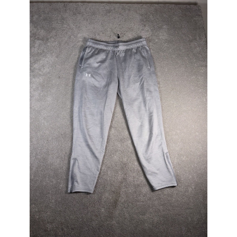 Under Armour Men's Mod Grey/Steel Armour Fleece Storm Pants-Our Price M